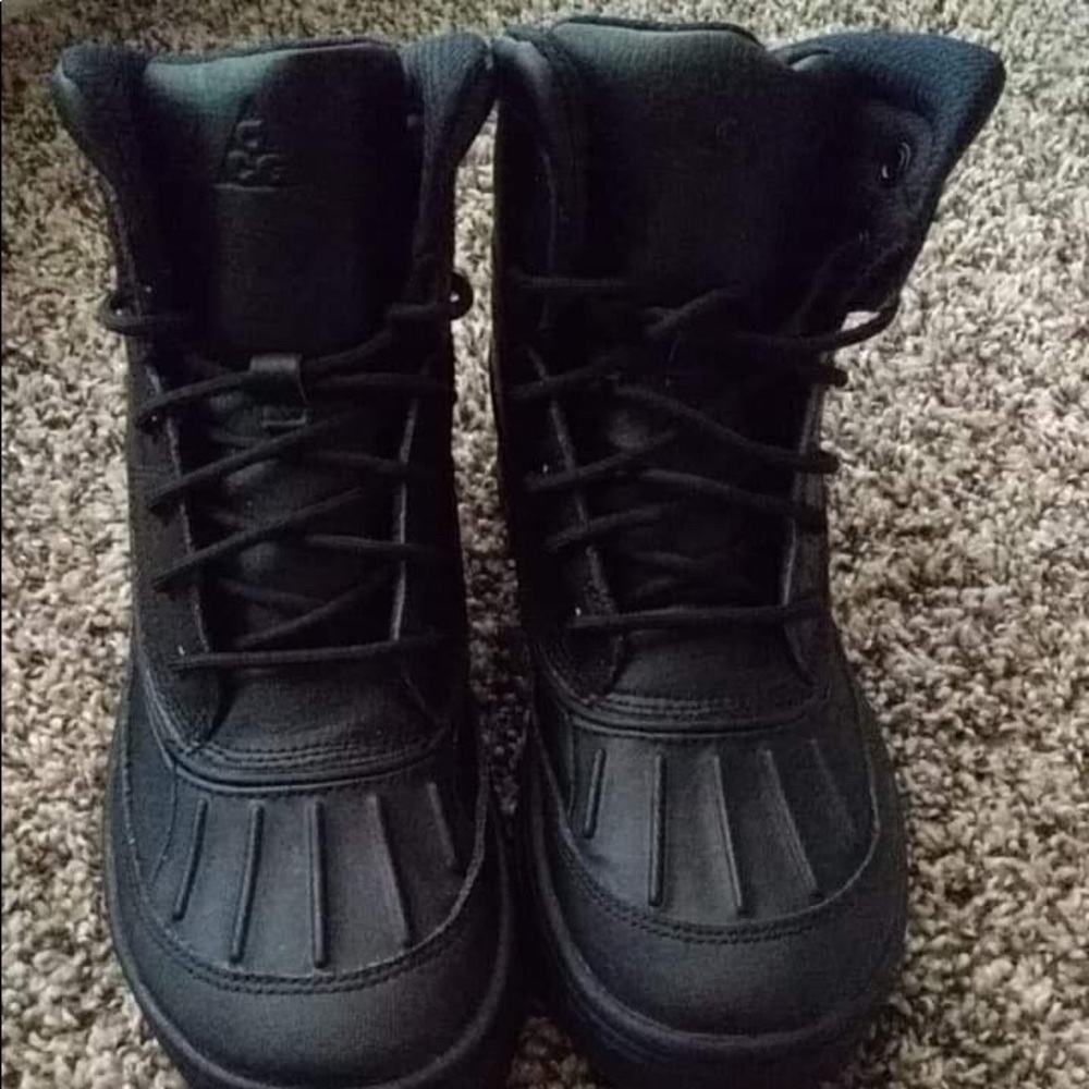 NIKE-Youth WOODSIDE-2-BLACK